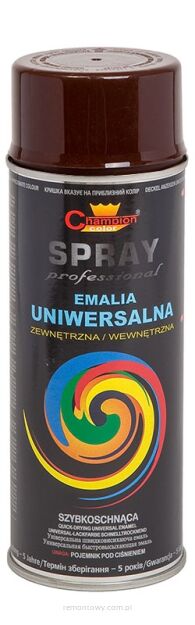 Farba uniwersalna w spray'u 400ml ORZECHOWY EAL. 8011